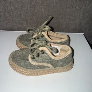 Toddler Old Navy Olive Espadrille-Style Lace Sneakers